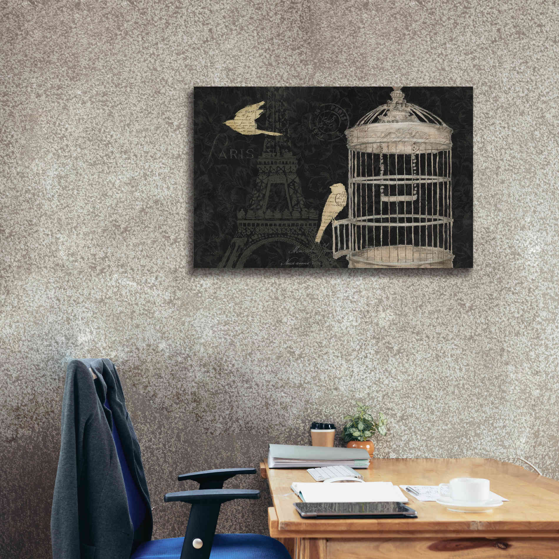 Epic Art 'Via Paris I' by James Wiens, Canvas Wall Art,40 x 26