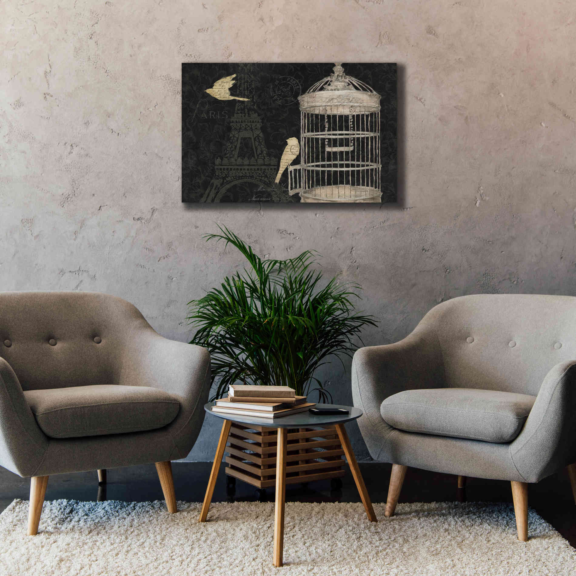 Epic Art 'Via Paris I' by James Wiens, Canvas Wall Art,40 x 26