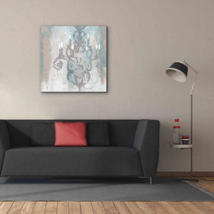 Epic Art 'Candelabra Teal II' by James Wiens, Canvas Wall Art,37 x 37