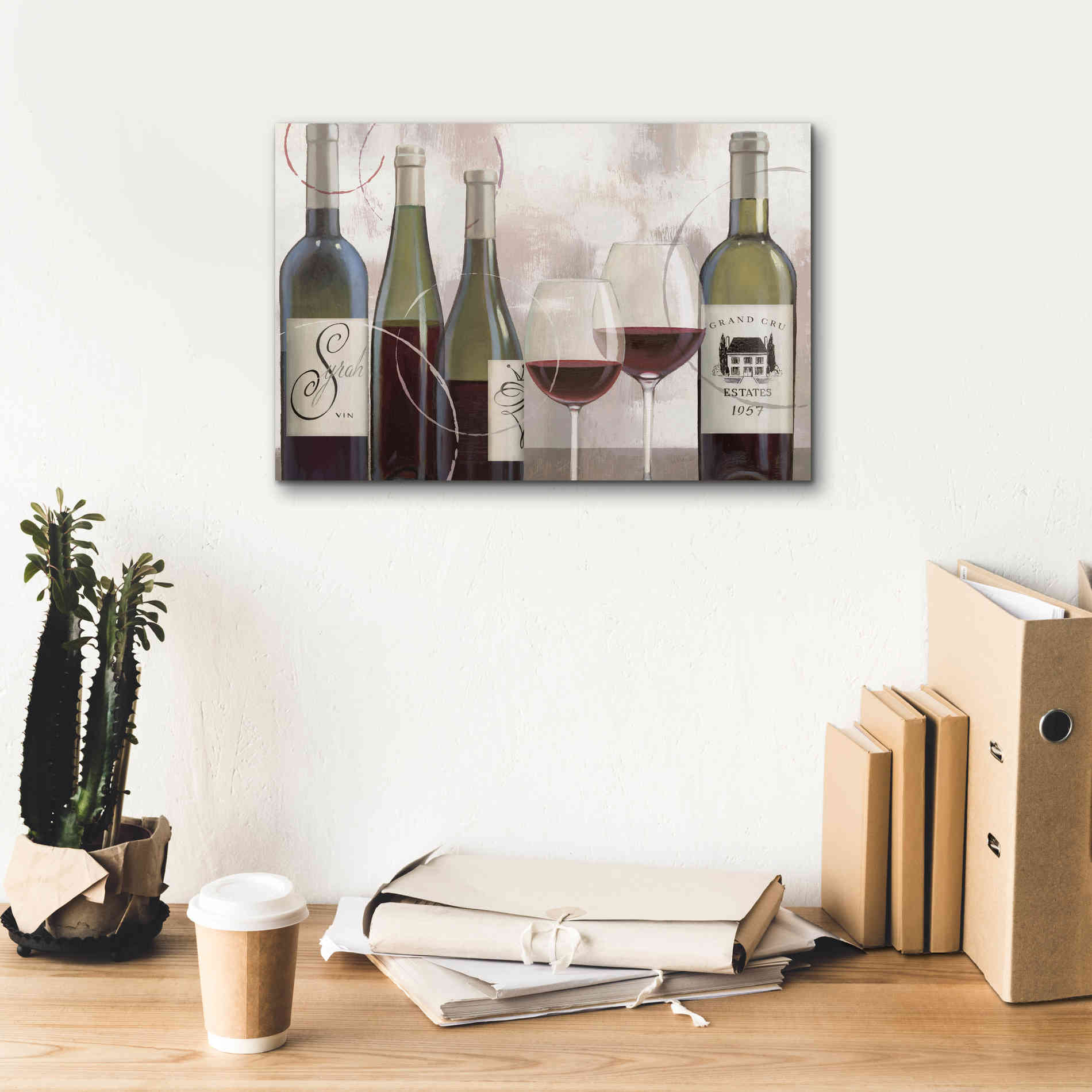 Epic Art 'Taste Appeal Red II' by James Wiens, Canvas Wall Art,18 x 12
