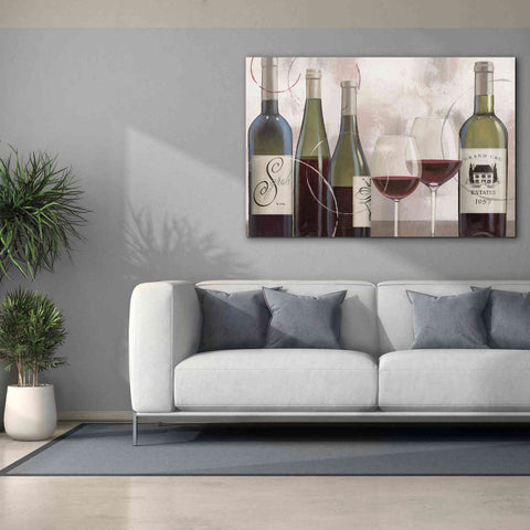 Image of Epic Art 'Taste Appeal Red II' by James Wiens, Canvas Wall Art,60 x 40