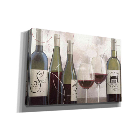 Image of Epic Art 'Taste Appeal Red II' by James Wiens, Canvas Wall Art,18x12x1.1x0,26x18x1.1x0,40x26x1.74x0,60x40x1.74x0