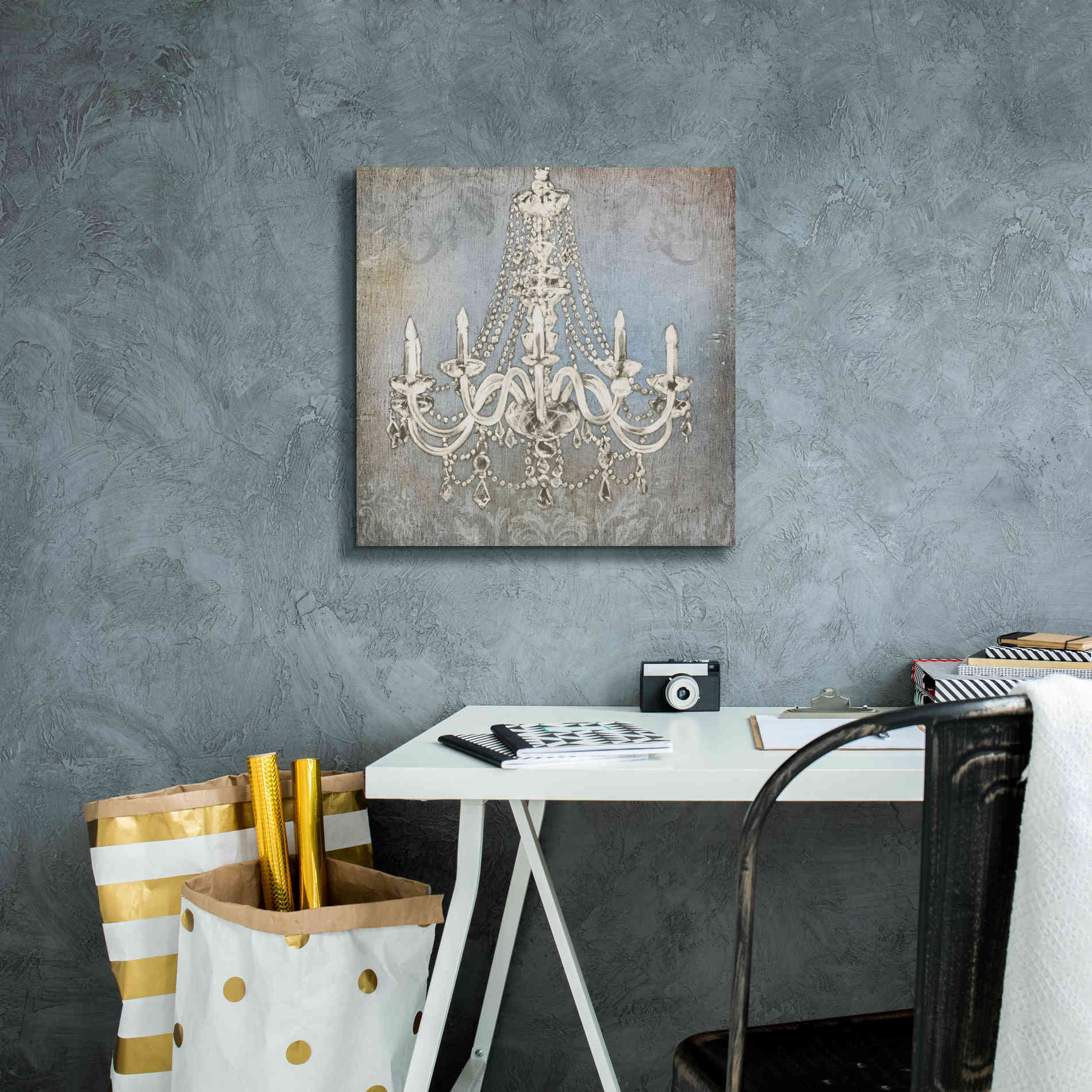 Epic Art 'Luxurious Lights II' by James Wiens, Canvas Wall Art,18 x 18