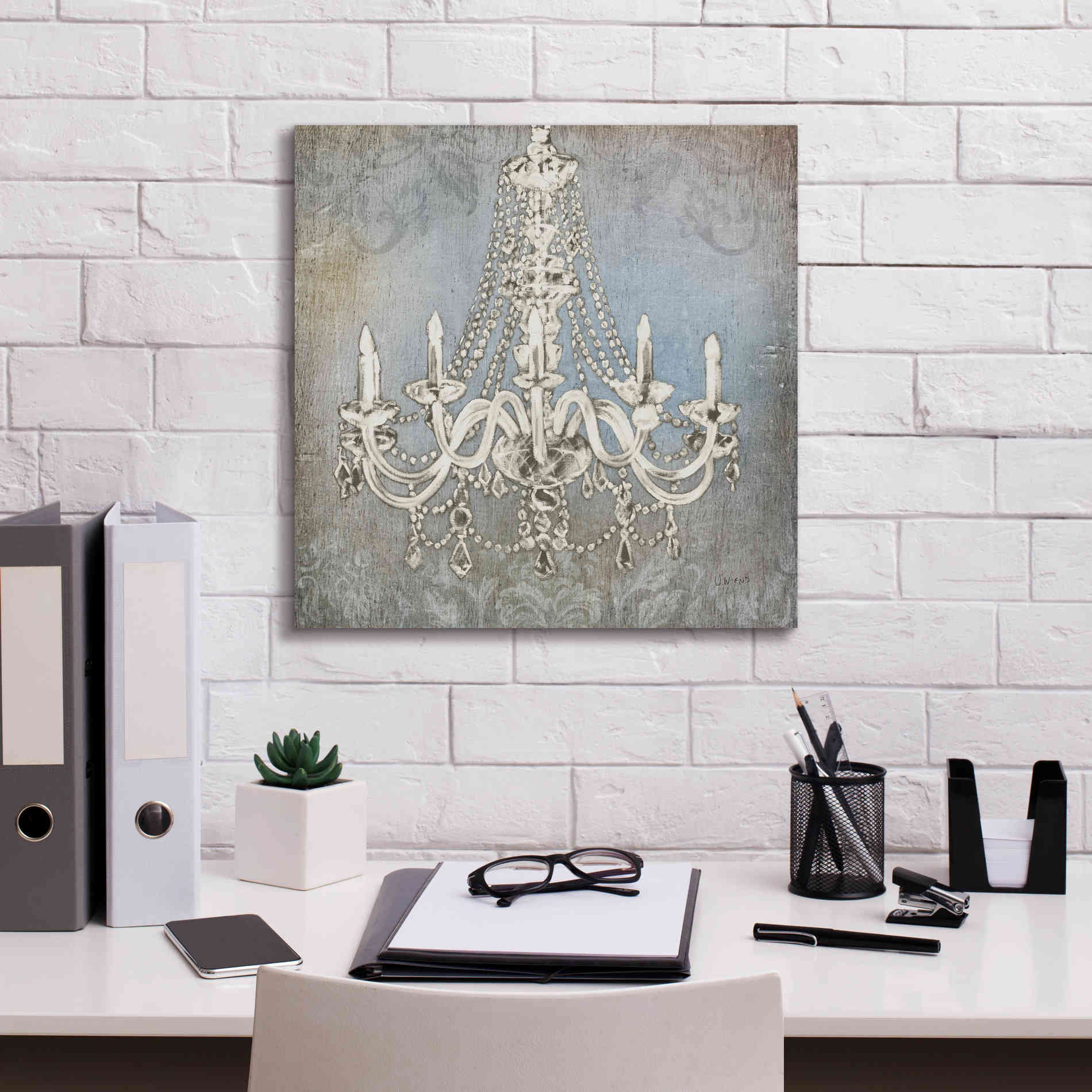 Epic Art 'Luxurious Lights II' by James Wiens, Canvas Wall Art,18 x 18
