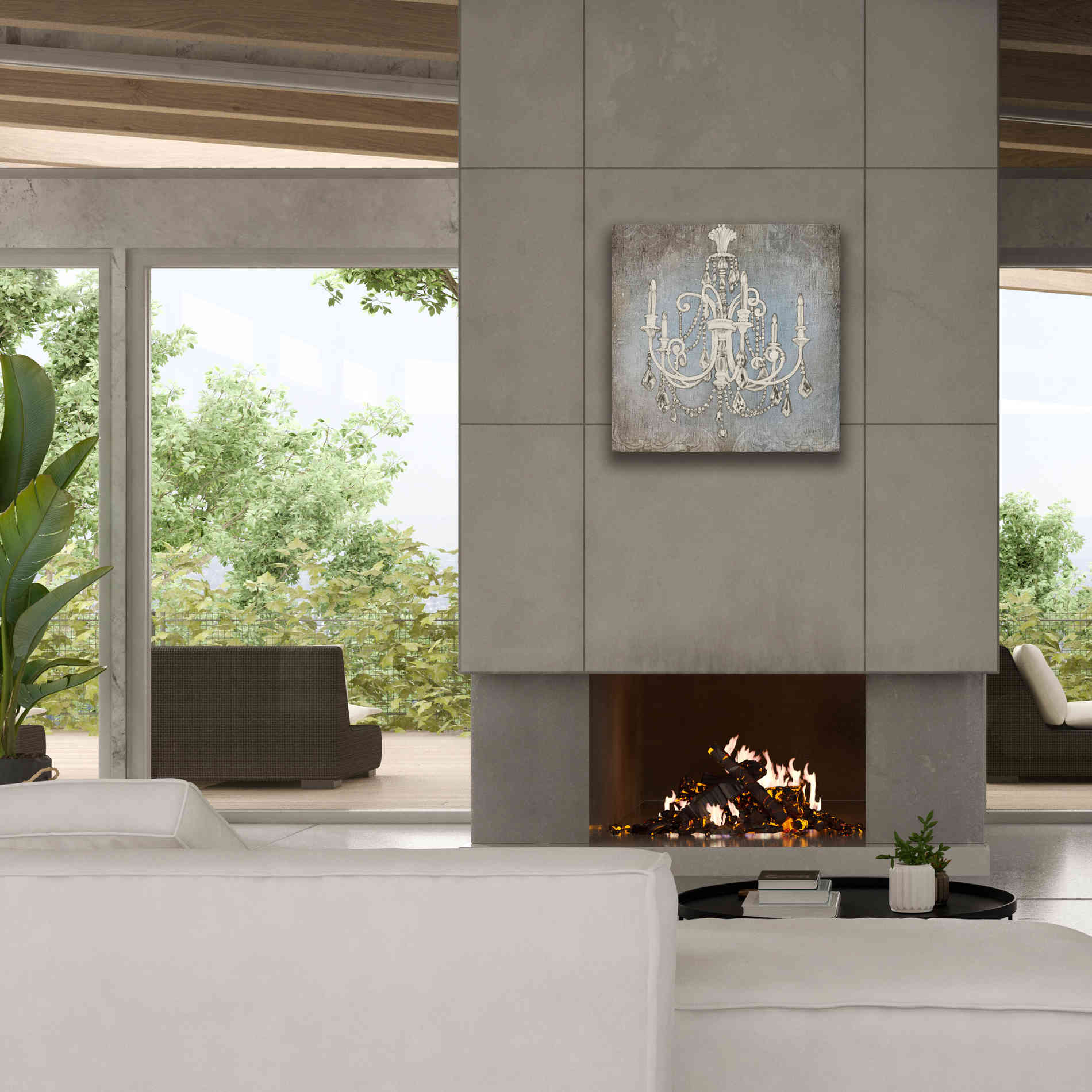 Epic Art 'Luxurious Lights III' by James Wiens, Canvas Wall Art,26 x 26