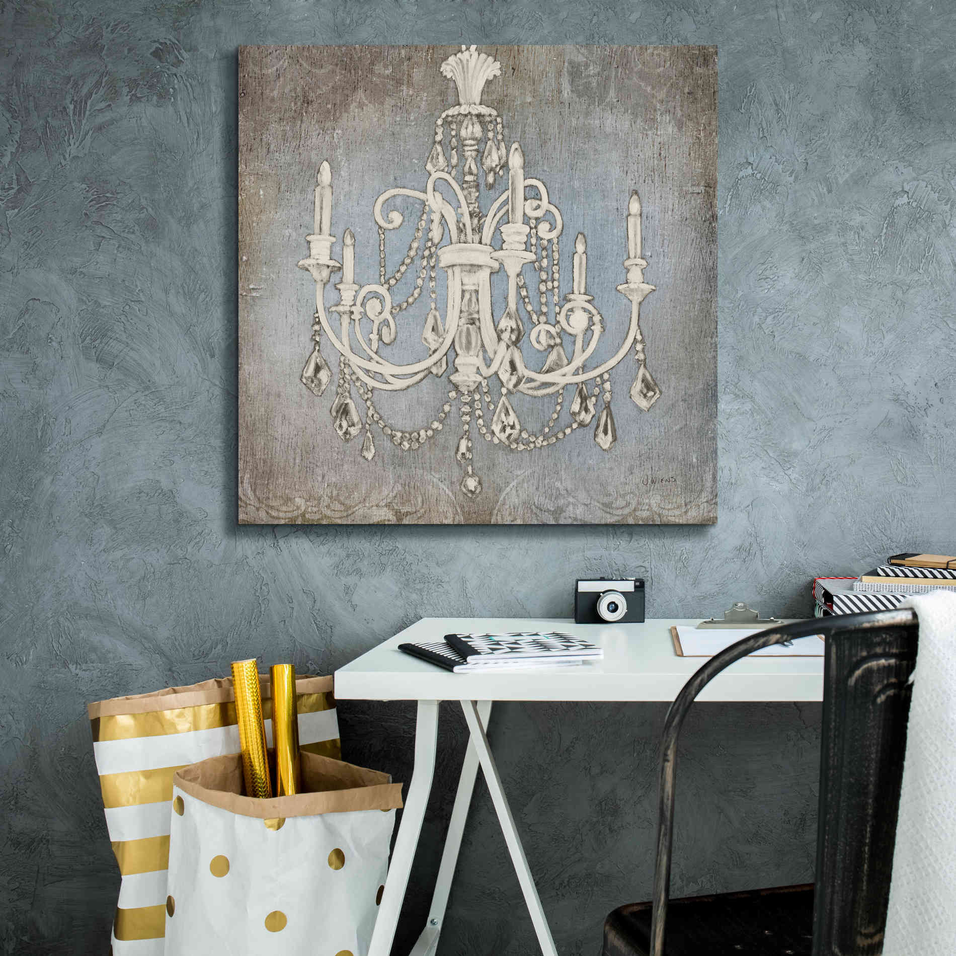 Epic Art 'Luxurious Lights III' by James Wiens, Canvas Wall Art,26 x 26