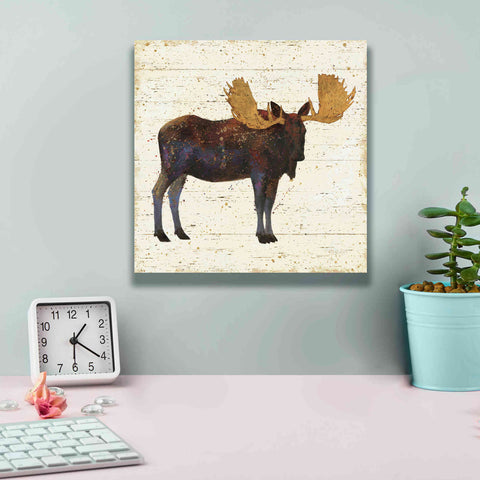 Image of Epic Art 'Golden Nature I' by James Wiens, Canvas Wall Art,12 x 12