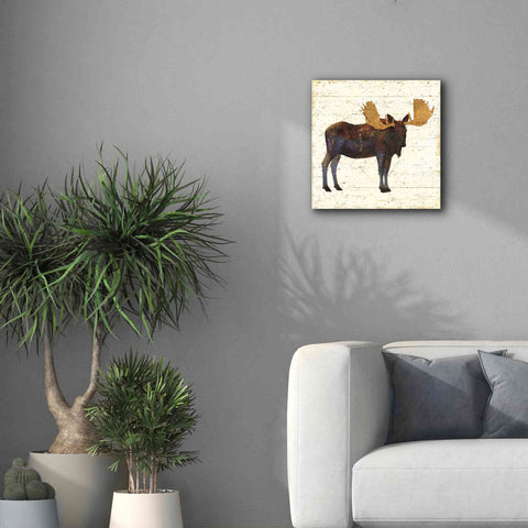 Image of Epic Art 'Golden Nature I' by James Wiens, Canvas Wall Art,18 x 18