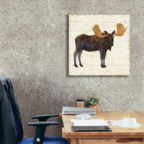 Image of Epic Art 'Golden Nature I' by James Wiens, Canvas Wall Art,26 x 26