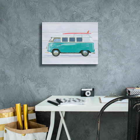 Image of Epic Art 'Beach Ride X' by James Wiens, Canvas Wall Art,16 x 12