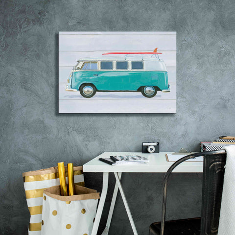 Image of Epic Art 'Beach Ride X' by James Wiens, Canvas Wall Art,26 x 18