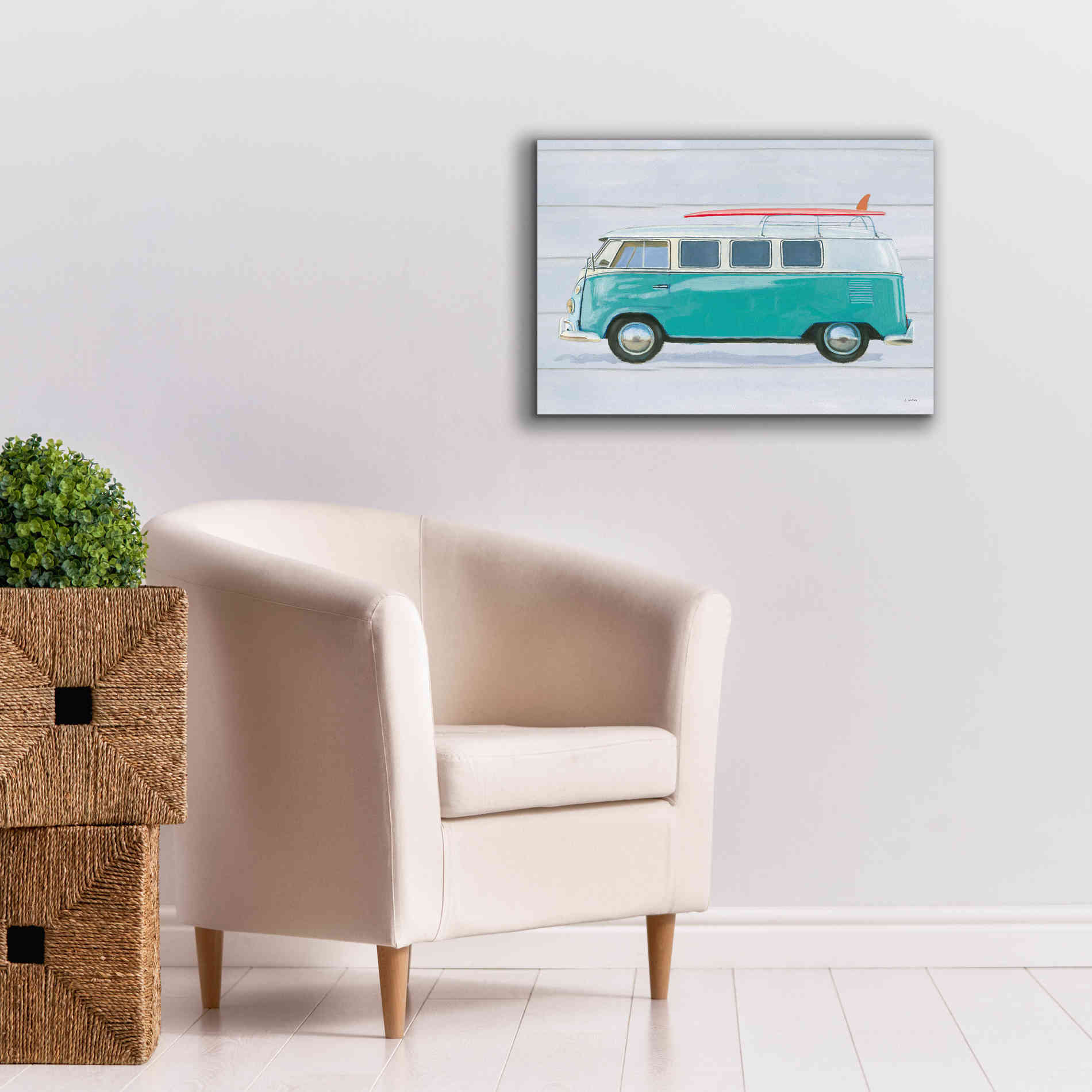 Epic Art 'Beach Ride X' by James Wiens, Canvas Wall Art,26 x 18