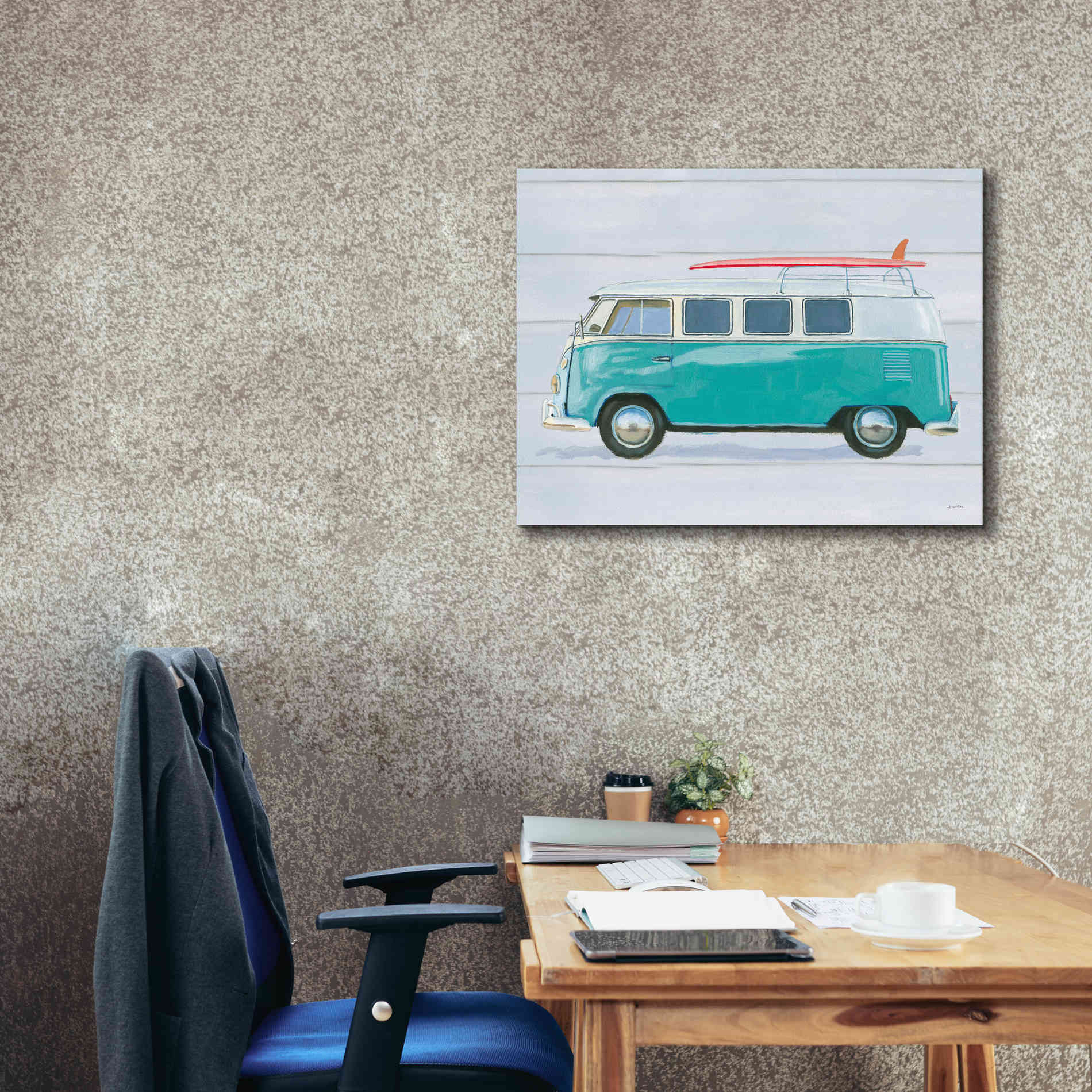 Epic Art 'Beach Ride X' by James Wiens, Canvas Wall Art,34 x 26