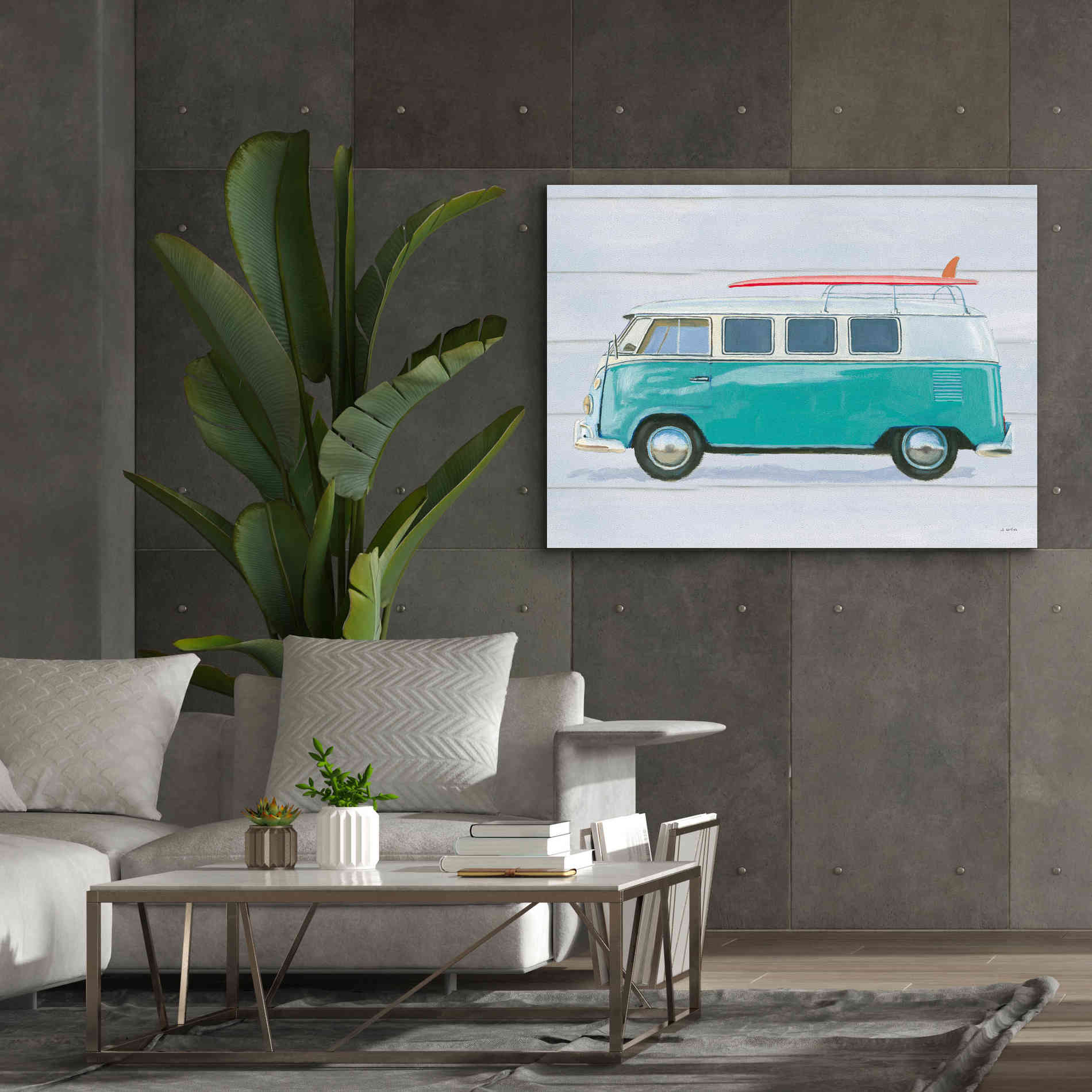 Epic Art 'Beach Ride X' by James Wiens, Canvas Wall Art,54 x 40