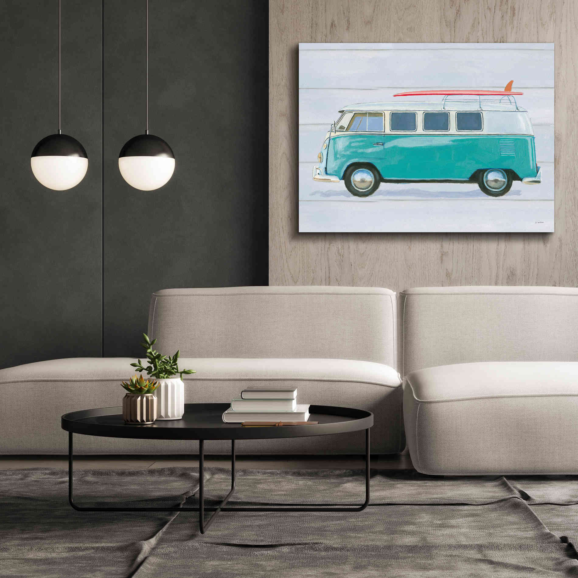 Epic Art 'Beach Ride X' by James Wiens, Canvas Wall Art,54 x 40