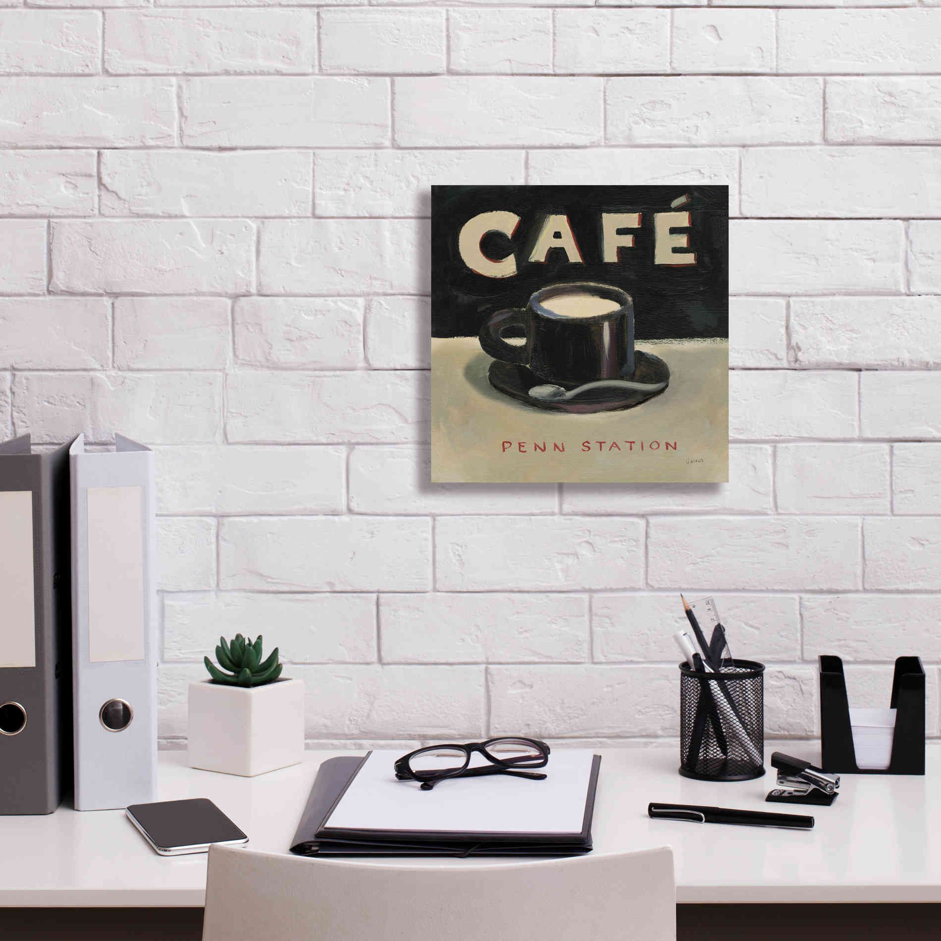 Epic Art 'Coffee Spot I' by James Wiens, Canvas Wall Art,12 x 12