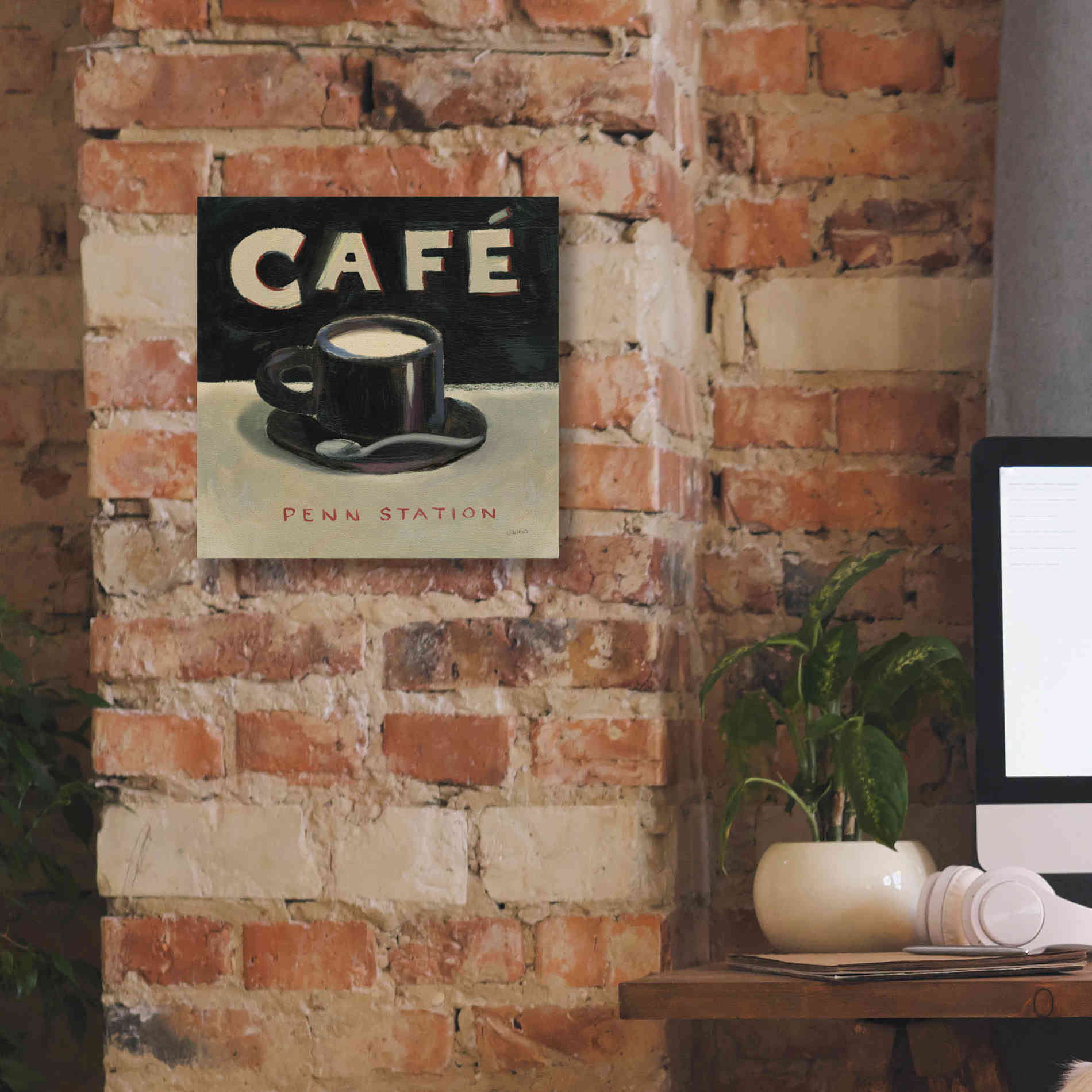 Epic Art 'Coffee Spot I' by James Wiens, Canvas Wall Art,12 x 12