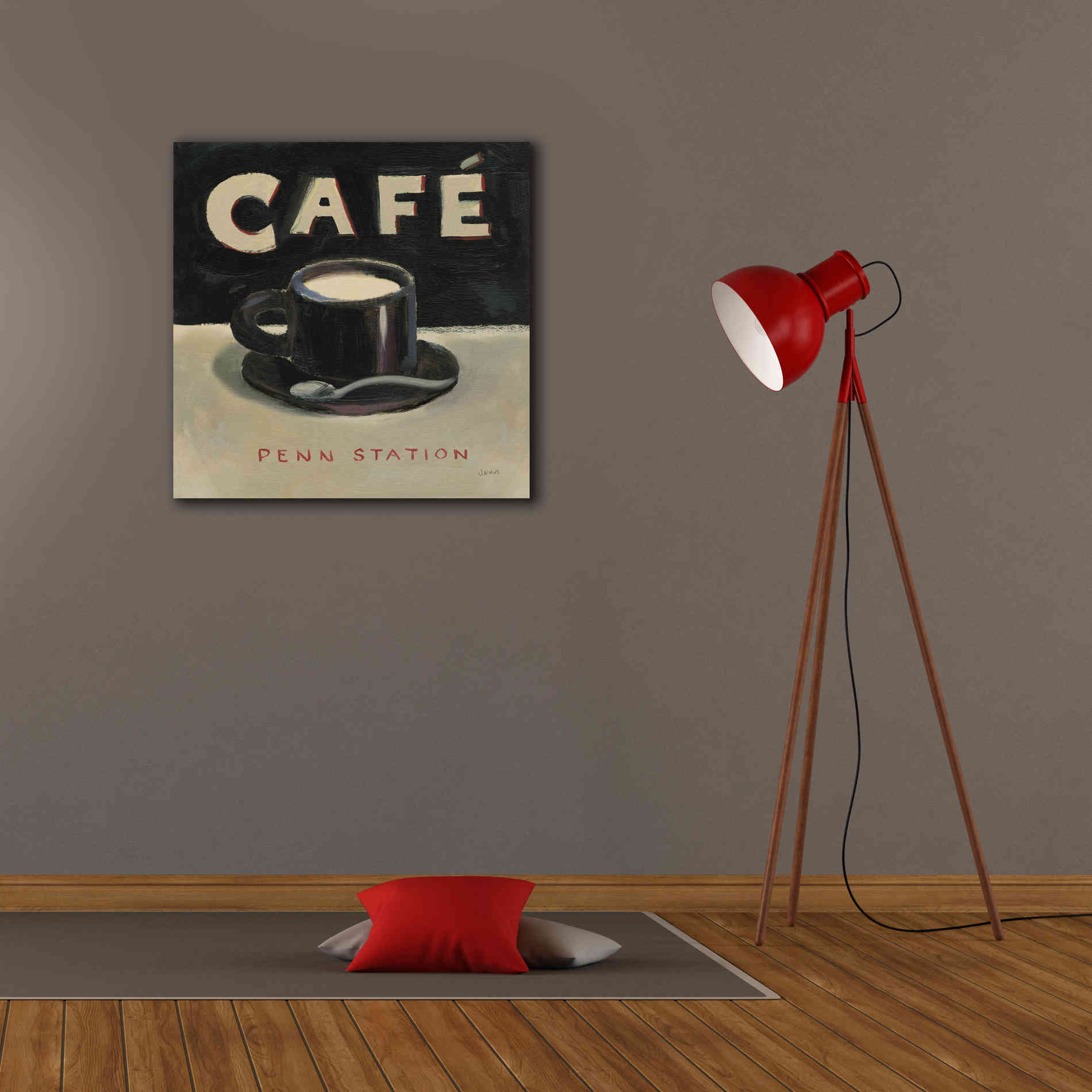 Epic Art 'Coffee Spot I' by James Wiens, Canvas Wall Art,26 x 26