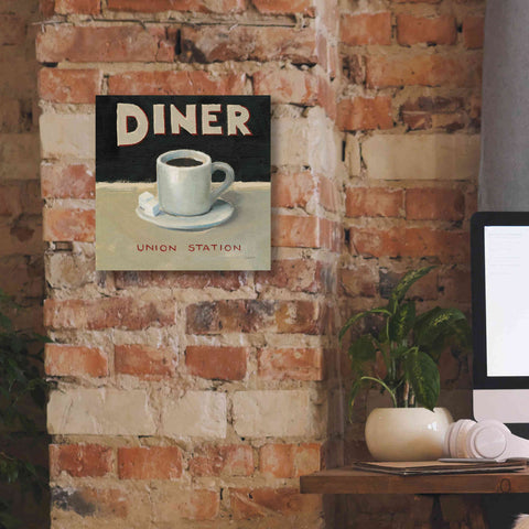 Image of Epic Art 'Coffee Spot II' by James Wiens, Canvas Wall Art,12 x 12