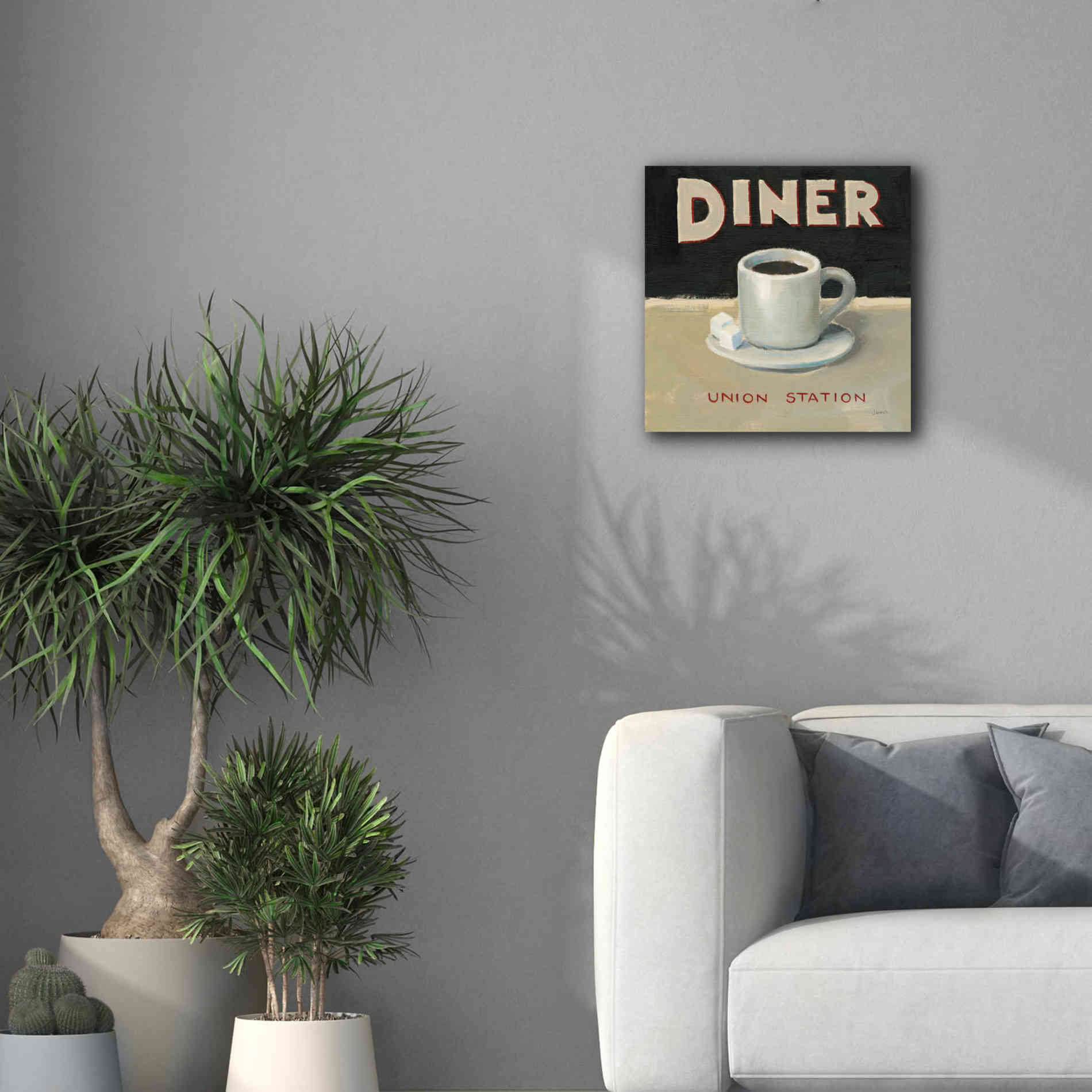 Epic Art 'Coffee Spot II' by James Wiens, Canvas Wall Art,18 x 18