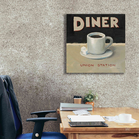 Image of Epic Art 'Coffee Spot II' by James Wiens, Canvas Wall Art,26 x 26