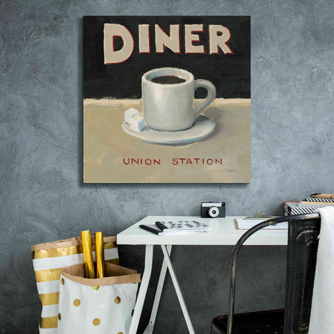Image of Epic Art 'Coffee Spot II' by James Wiens, Canvas Wall Art,26 x 26