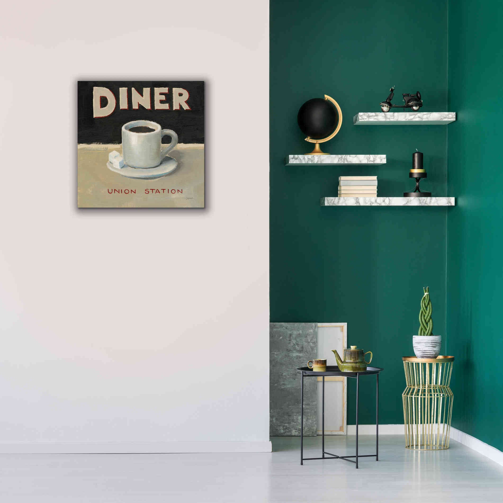 Epic Art 'Coffee Spot II' by James Wiens, Canvas Wall Art,26 x 26