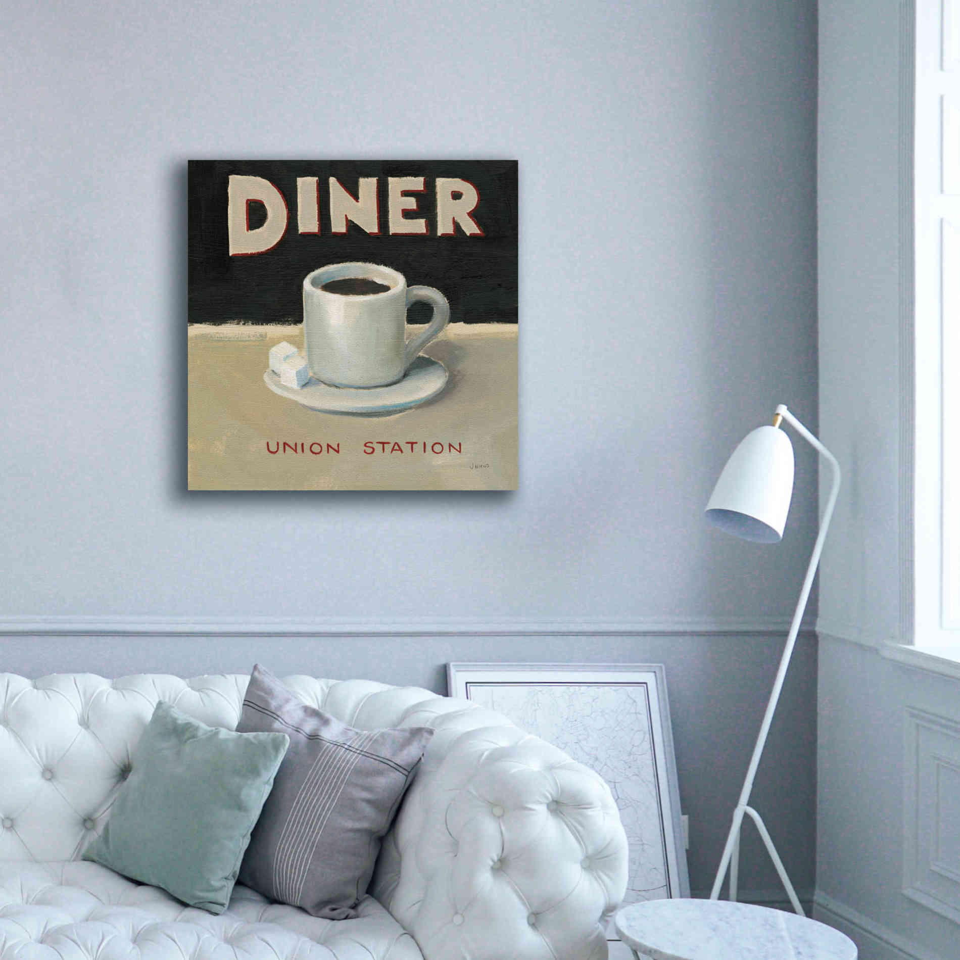 Epic Art 'Coffee Spot II' by James Wiens, Canvas Wall Art,37 x 37