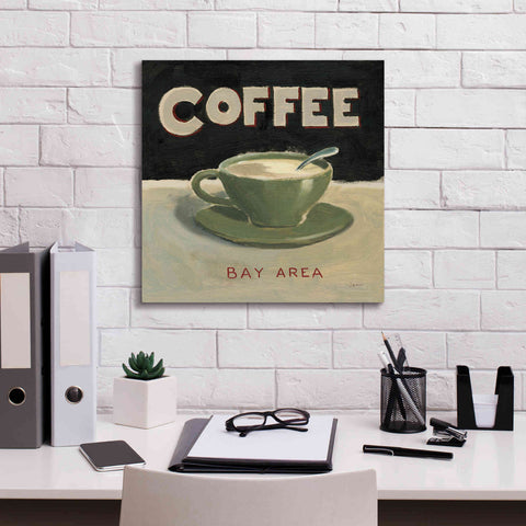 Image of Epic Art 'Coffee Spot III' by James Wiens, Canvas Wall Art,18 x 18