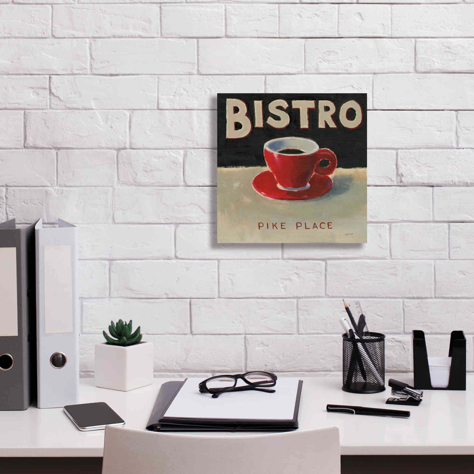 Epic Art 'Coffee Spot IV' by James Wiens, Canvas Wall Art,12 x 12