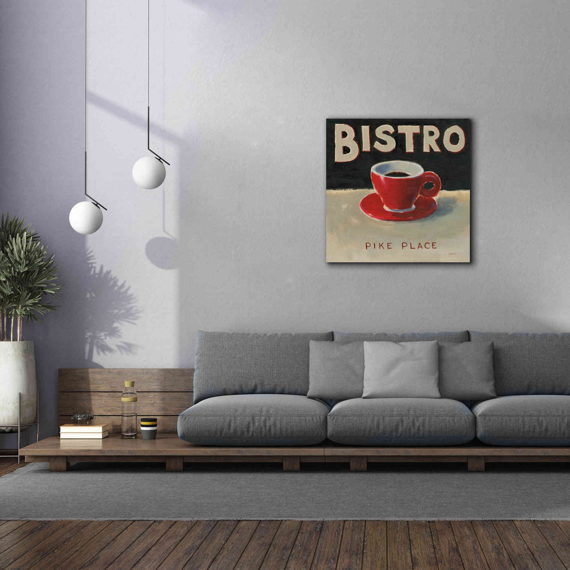 Epic Art 'Coffee Spot IV' by James Wiens, Canvas Wall Art,37 x 37