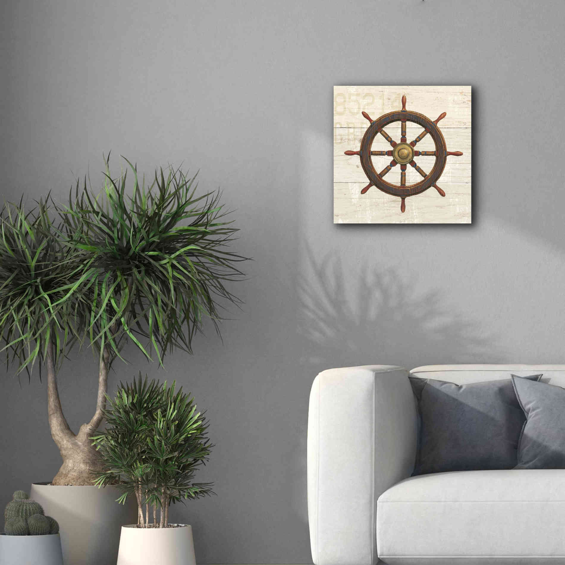 Epic Art 'Nautique V' by James Wiens, Canvas Wall Art,18 x 18