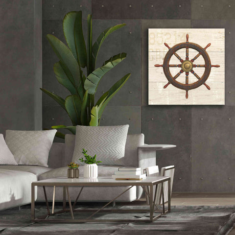 Image of Epic Art 'Nautique V' by James Wiens, Canvas Wall Art,37 x 37