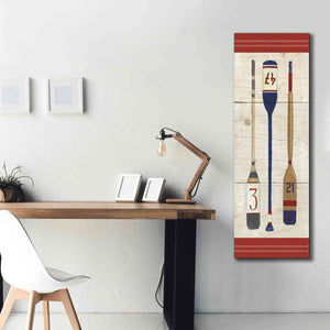 Epic Art 'Nautique X' by James Wiens, Canvas Wall Art,20 x 60