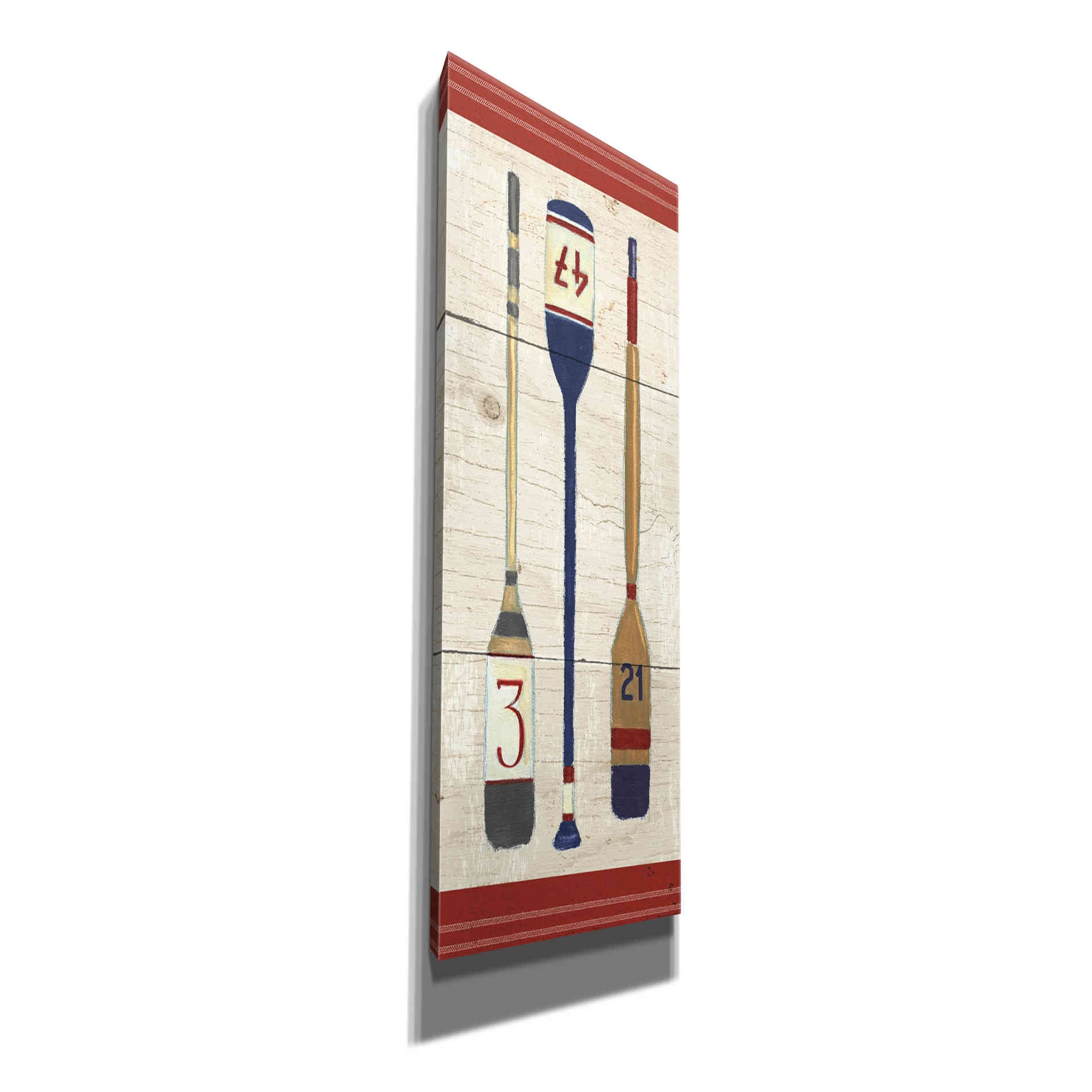 Epic Art 'Nautique X' by James Wiens, Canvas Wall Art,12x36x1.74x0,20x60x1.74x0