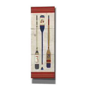 Epic Art 'Nautique X' by James Wiens, Canvas Wall Art,12x36x1.74x0,20x60x1.74x0