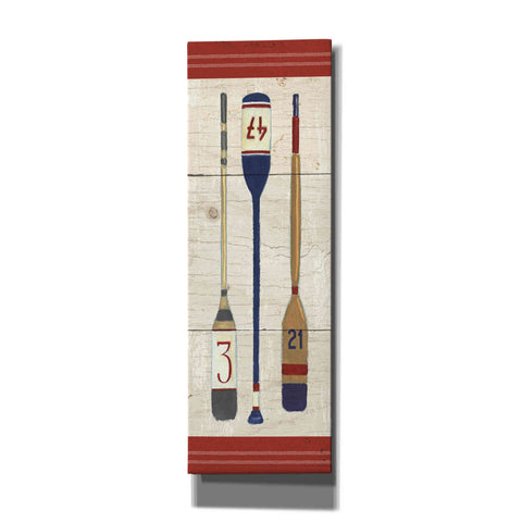 Image of Epic Art 'Nautique X' by James Wiens, Canvas Wall Art,12x36x1.74x0,20x60x1.74x0