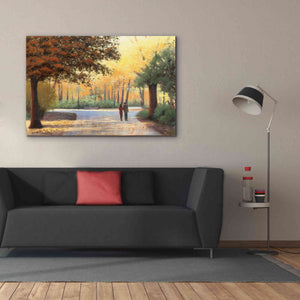 Epic Art 'Golden Autumn Stroll' by James Wiens, Canvas Wall Art,60 x 40