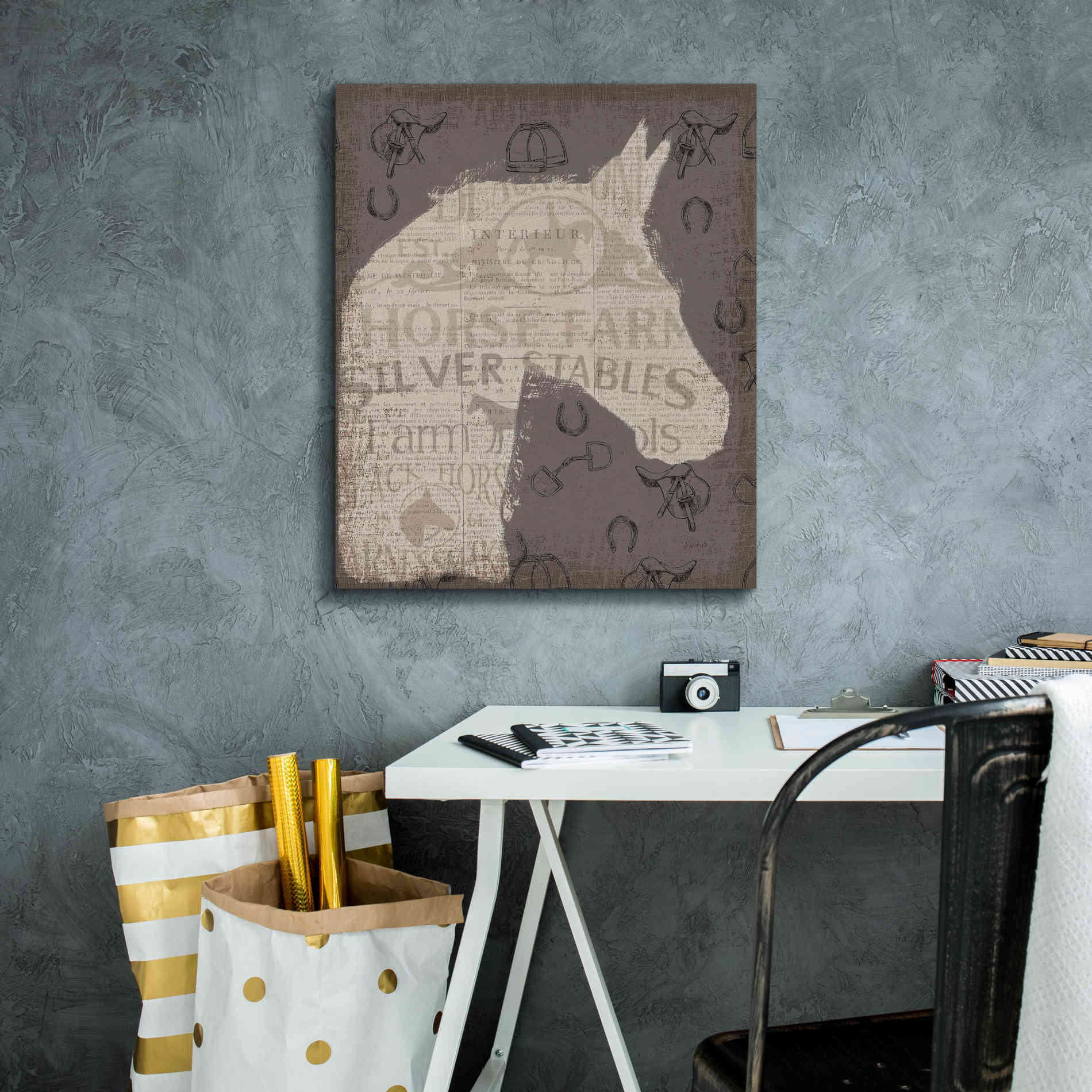 Epic Art 'Equine II' by James Wiens, Canvas Wall Art,20 x 24