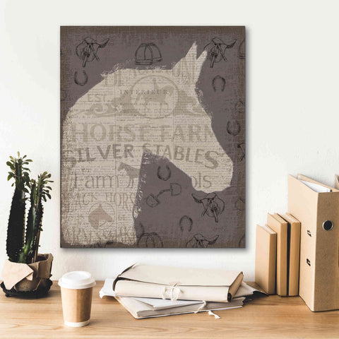 Image of Epic Art 'Equine II' by James Wiens, Canvas Wall Art,20 x 24