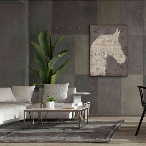 Image of Epic Art 'Equine II' by James Wiens, Canvas Wall Art,40 x 54