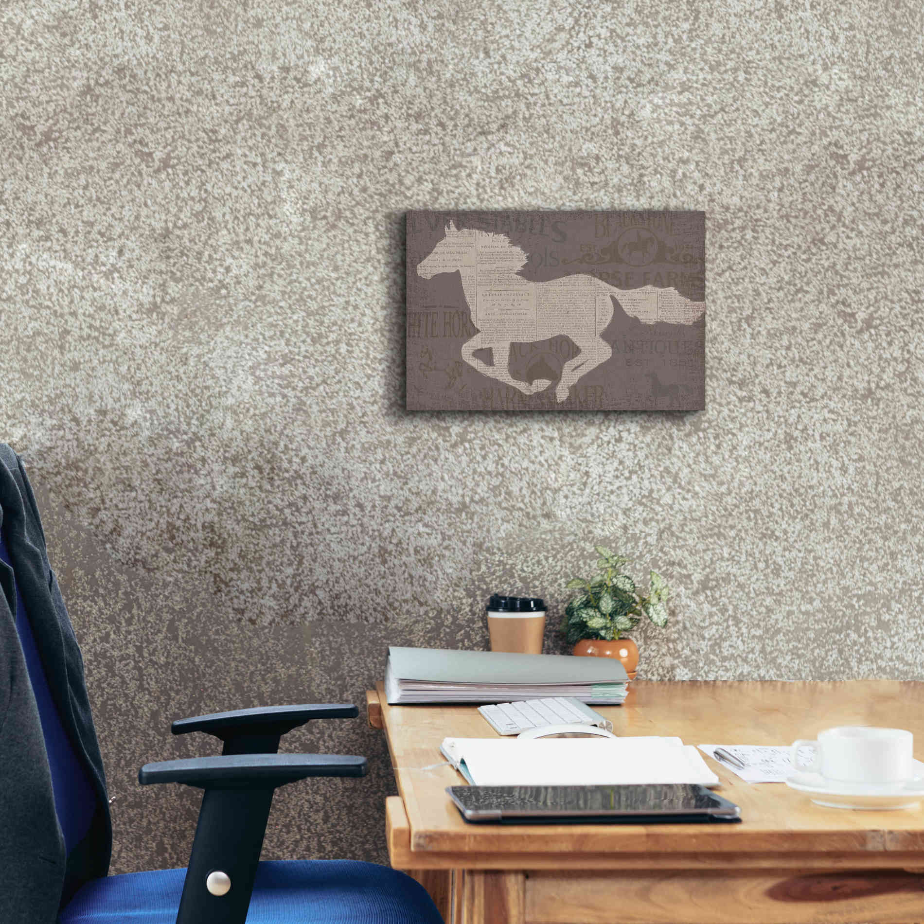 Epic Art 'Equine I' by James Wiens, Canvas Wall Art,18 x 12