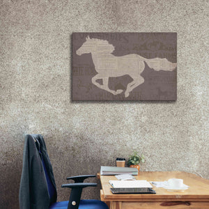 Epic Art 'Equine I' by James Wiens, Canvas Wall Art,40 x 26