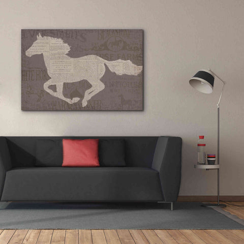 Image of Epic Art 'Equine I' by James Wiens, Canvas Wall Art,60 x 40