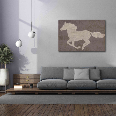 Image of Epic Art 'Equine I' by James Wiens, Canvas Wall Art,60 x 40