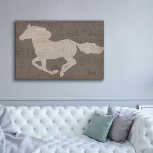 Epic Art 'Equine I' by James Wiens, Canvas Wall Art,60 x 40