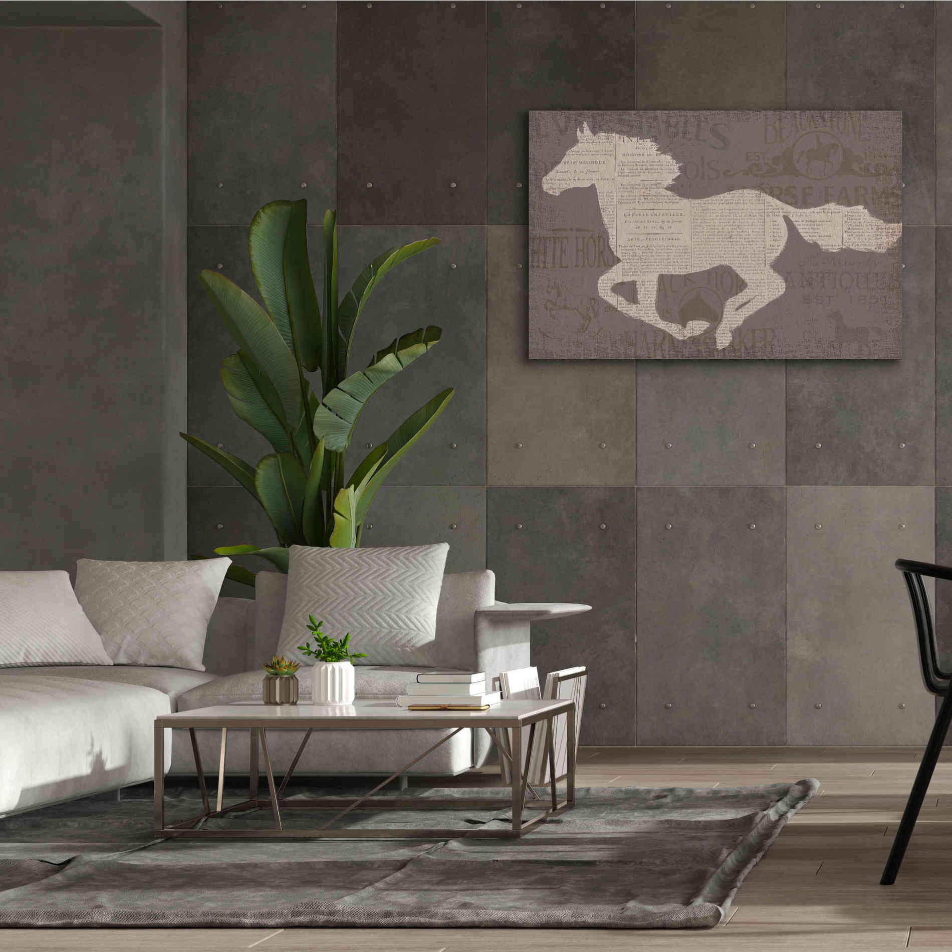 Epic Art 'Equine I' by James Wiens, Canvas Wall Art,60 x 40