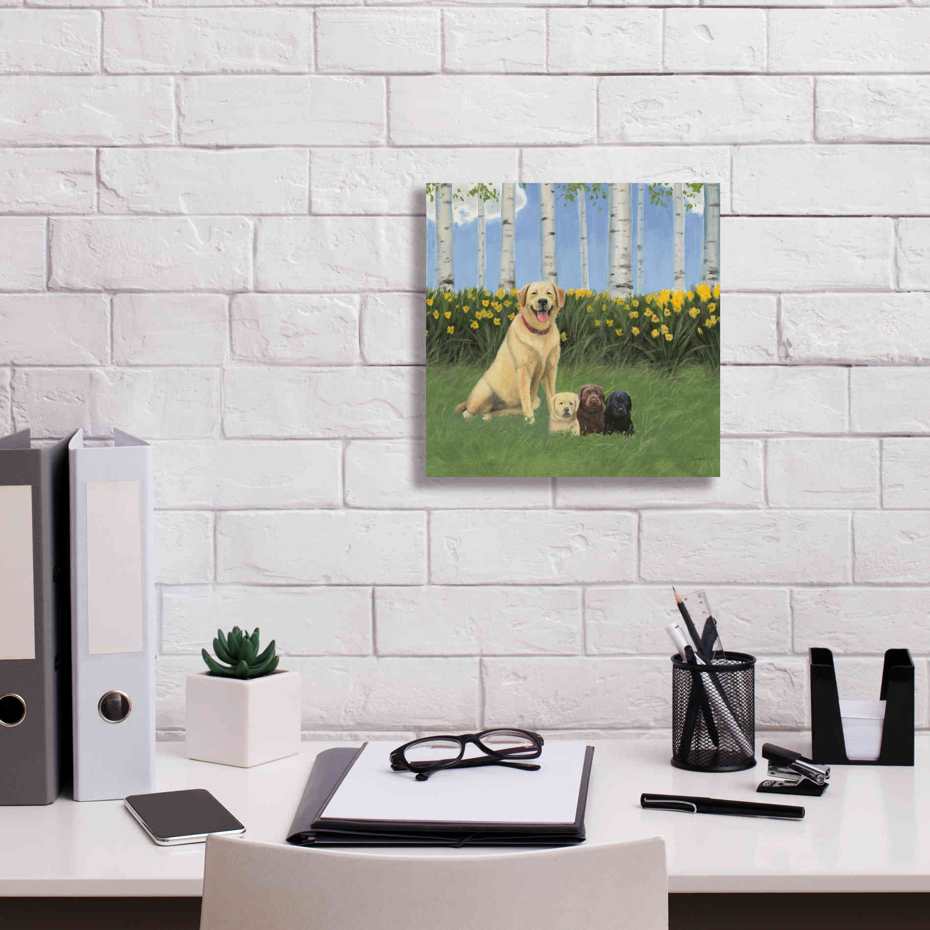 Epic Art 'Proud Mom' by James Wiens, Canvas Wall Art,12 x 12