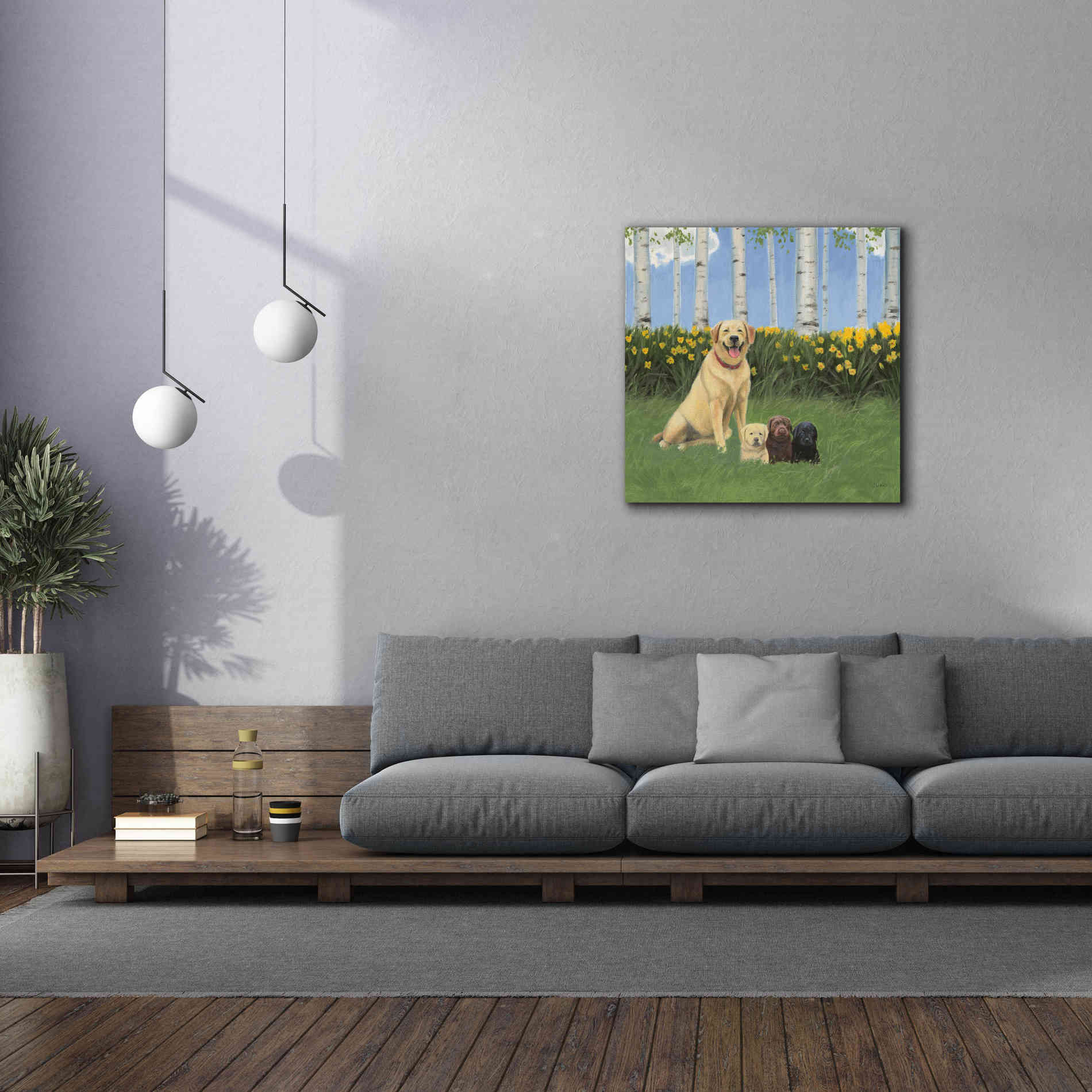 Epic Art 'Proud Mom' by James Wiens, Canvas Wall Art,37 x 37