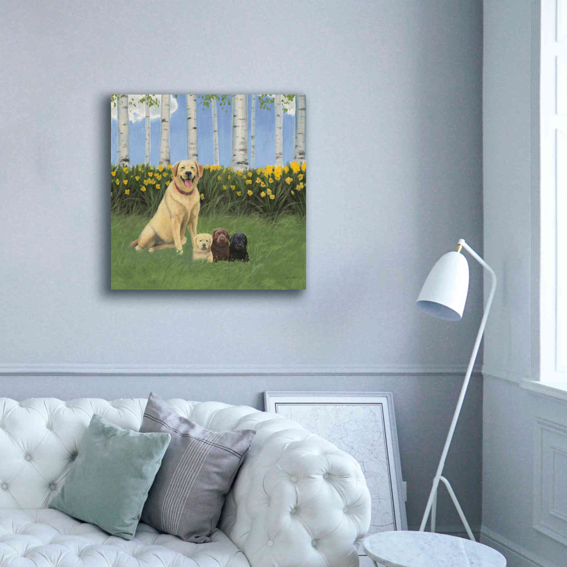 Epic Art 'Proud Mom' by James Wiens, Canvas Wall Art,37 x 37